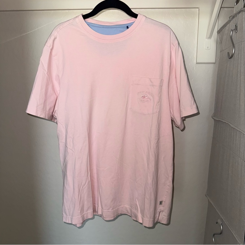 Tommy Bahama Pink Short Sleeve Tee Casual Comfort